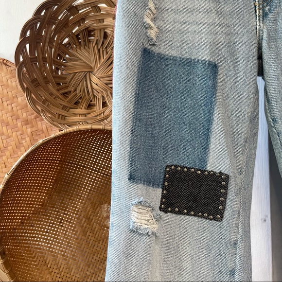 Free People NWT Patch Jeans - Various - Picture 5 of 13
